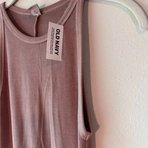 Old Navy ribbed bodycon mini dress - tan, size small - Picture 3 of 4